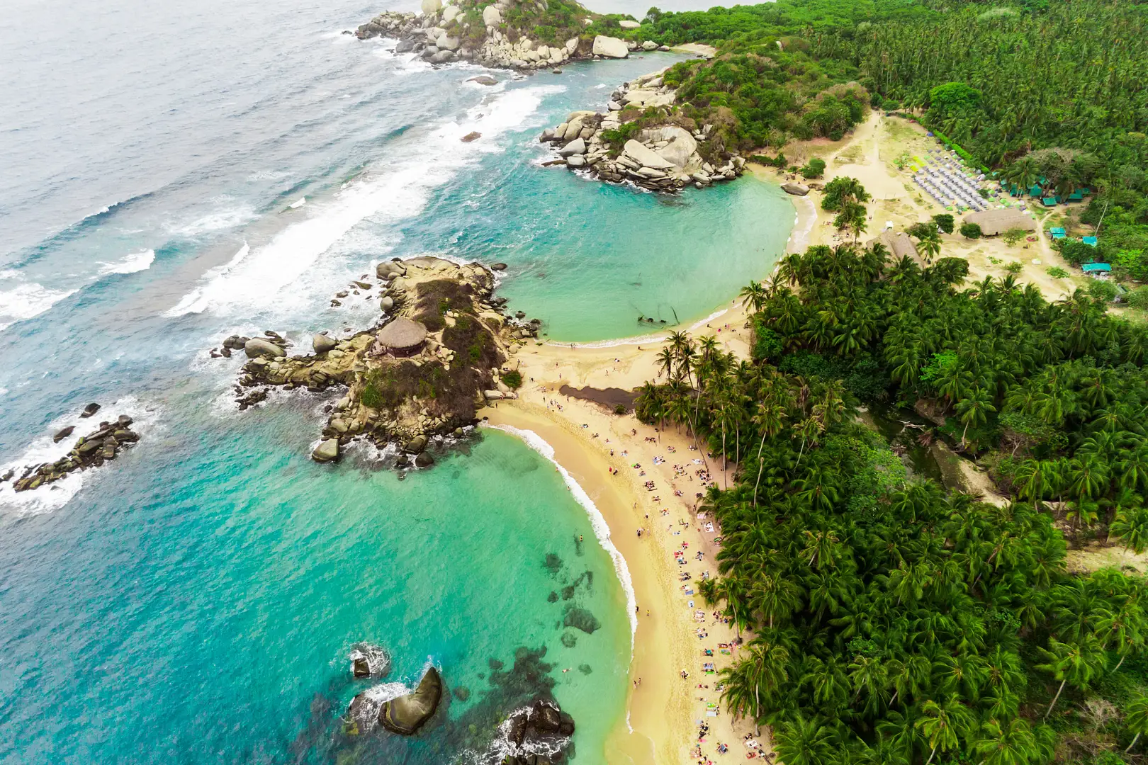 TOUR A PLAYA CRISTAL EN EL PARQUE TAYRONA DESDE CARTAGENA